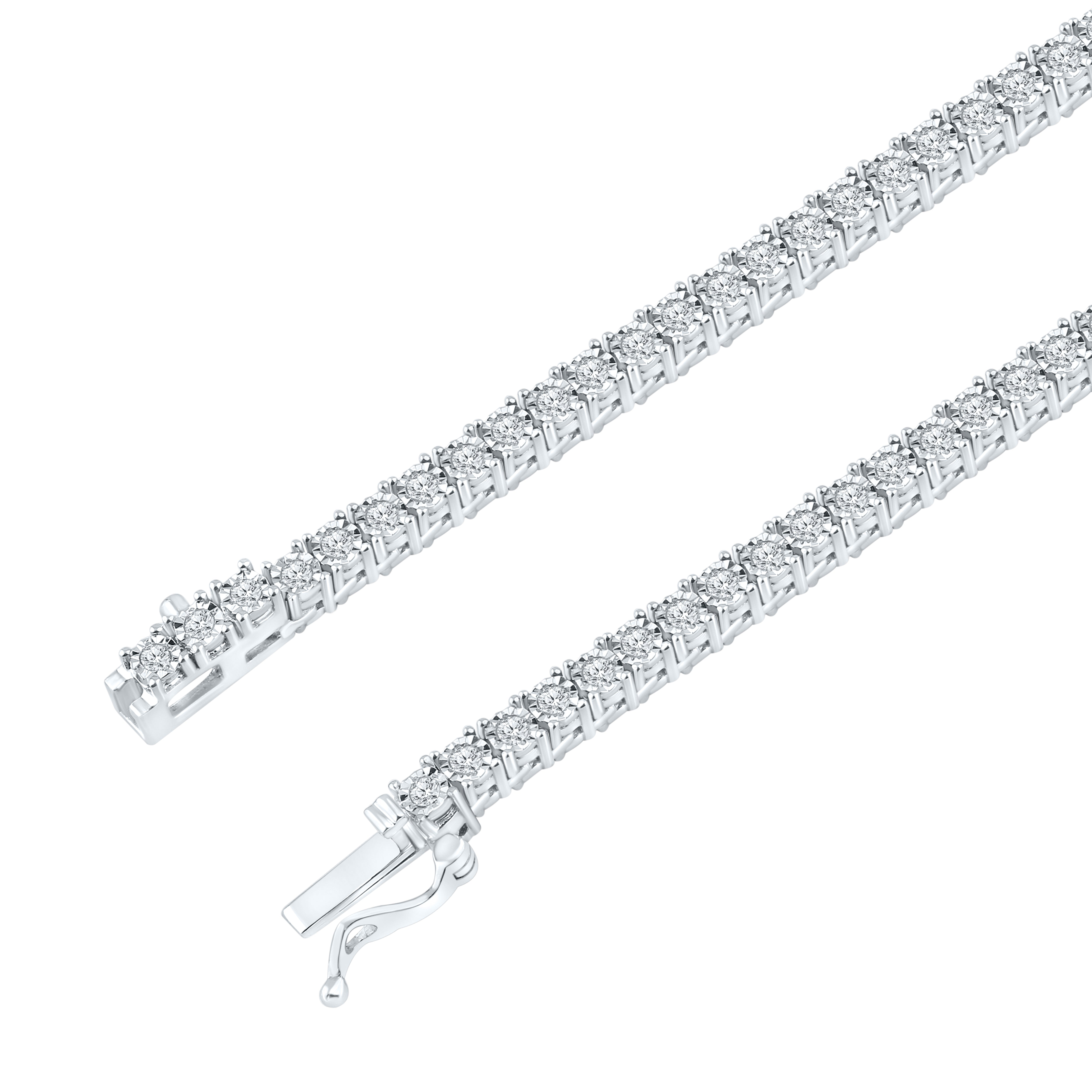 10KT WG 1.4CTW DIAMOND NECKLACE