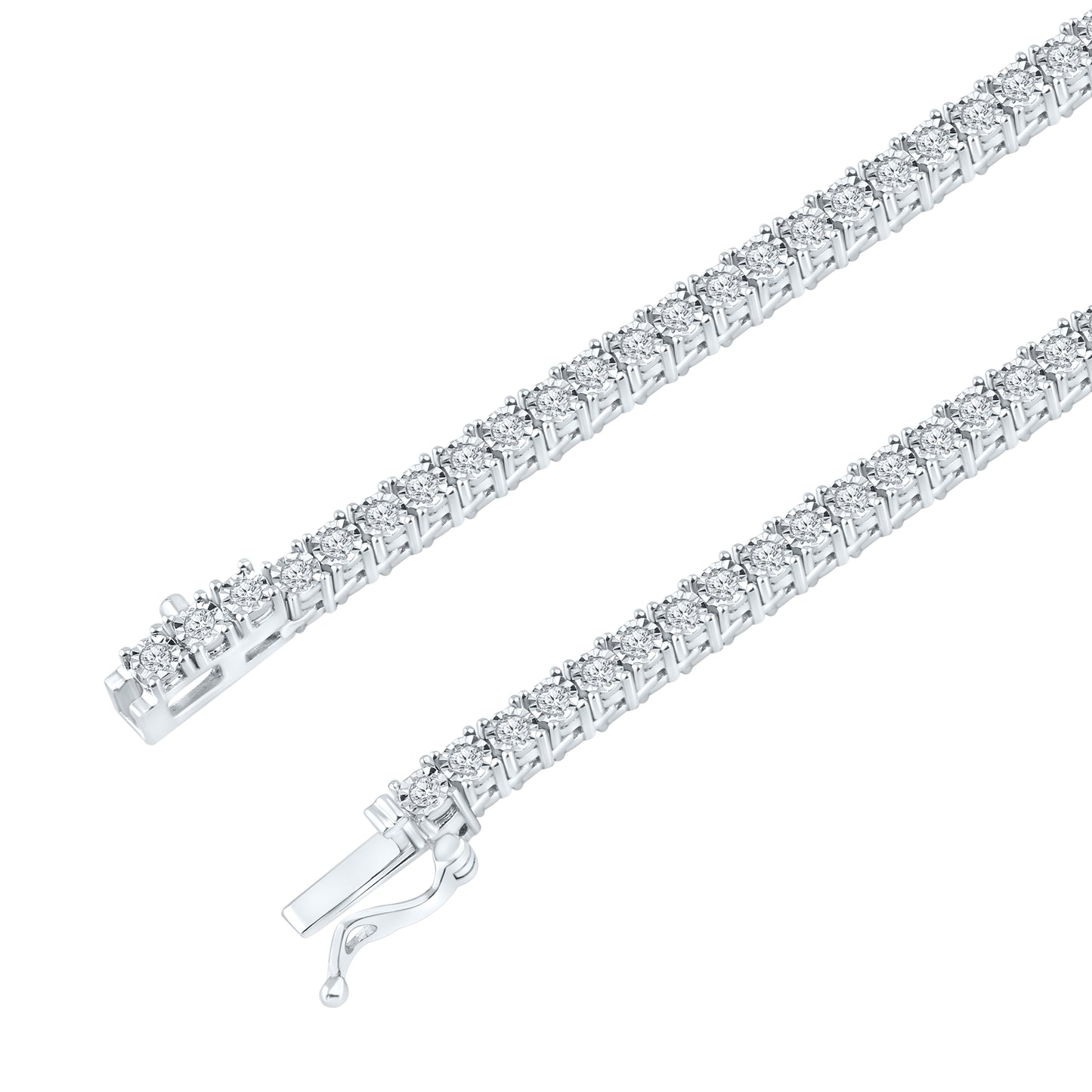 10KT WG 1.4CTW DIAMOND NECKLACE