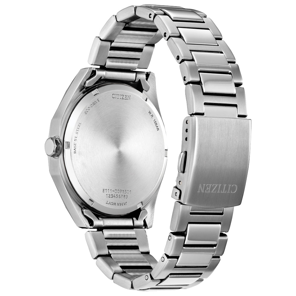 Citizen Eco-Drive Weekender Sport Blue Dial Stainless Steel Bracelet Watch 41mm