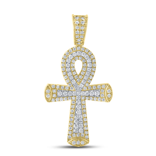 10kt Yellow Gold charm 1.99 CTW Diamond Charm