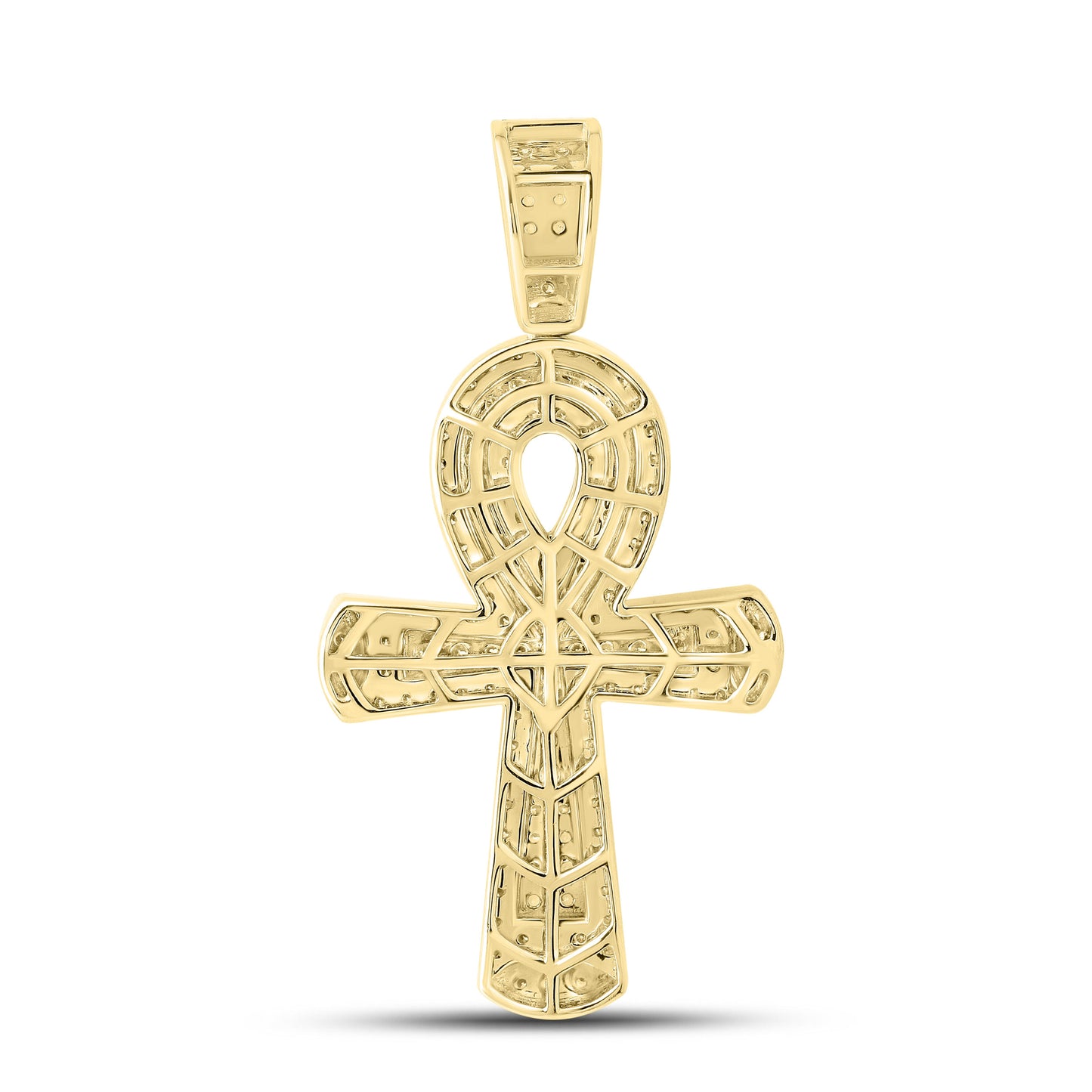 10kt Yellow Gold charm 1.99 CTW Diamond Charm