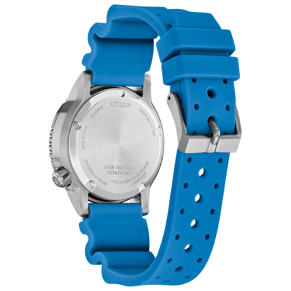 CITIZEN ECO-DRIVE PROMASTER DIVE WATCH Blue Dial