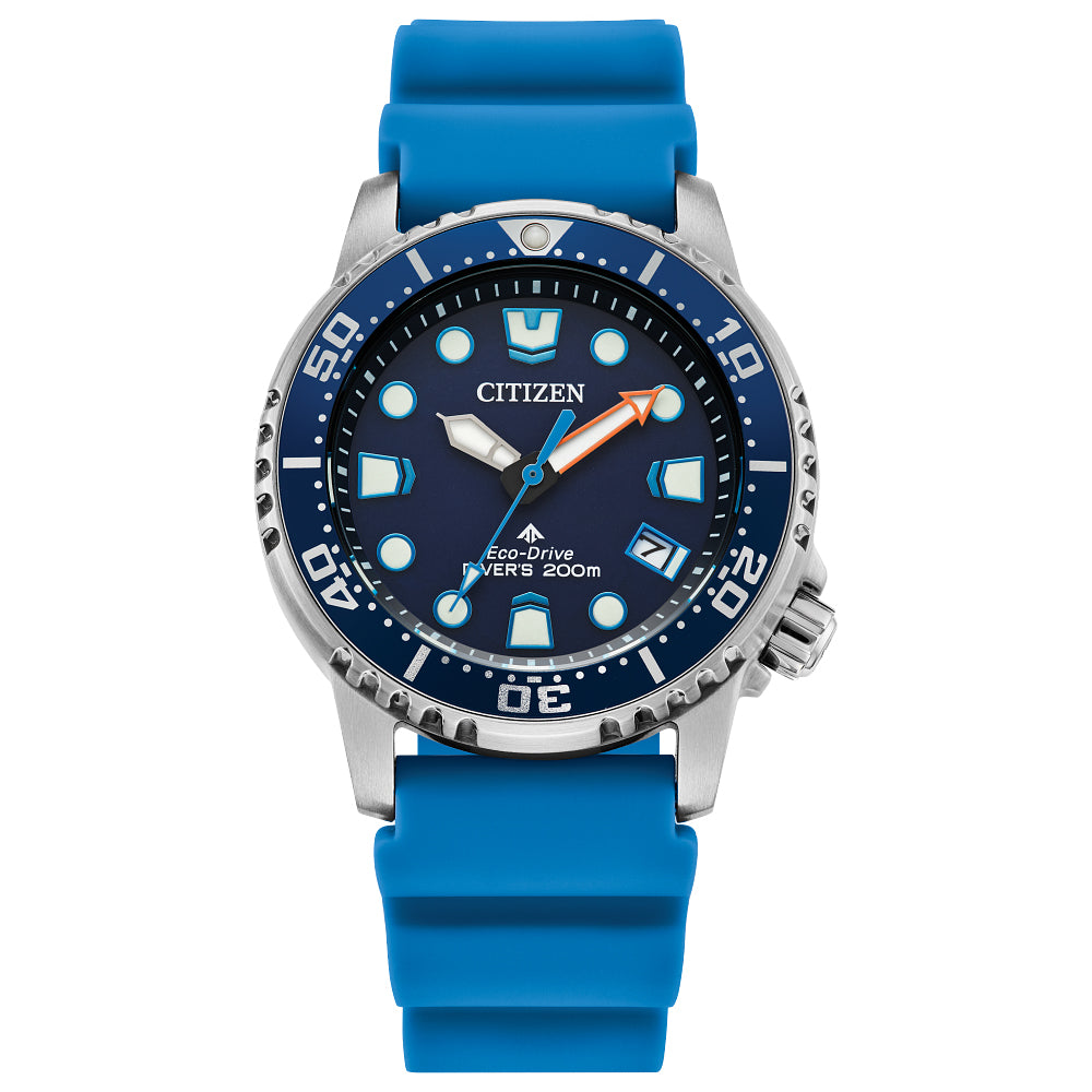 CITIZEN ECO-DRIVE PROMASTER DIVE WATCH Blue Dial
