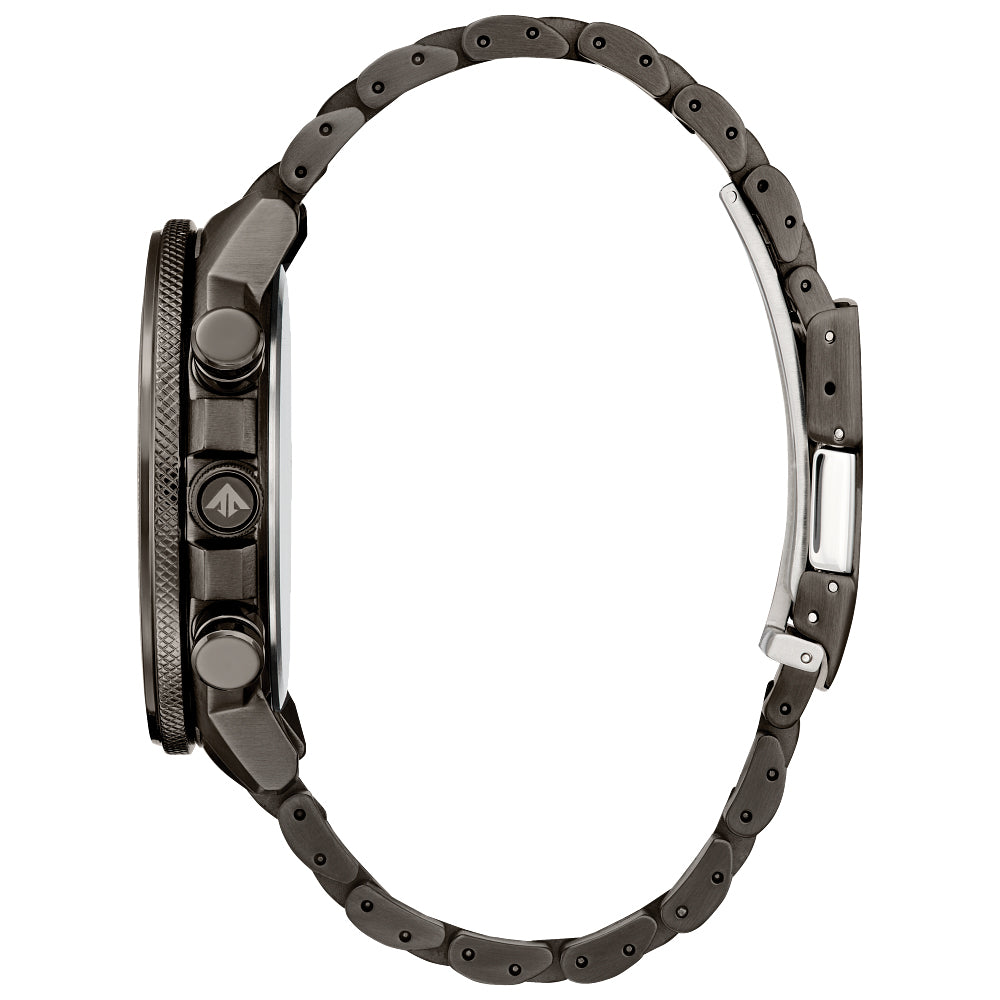 Citizen Limited Edition Citizen Promaster Geo Trekker Blue Dial Grey Stainless Steel Bracelet Watch 46mm