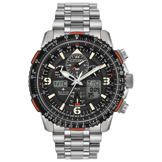Citizen Promaster Skyhawk A-T Eco-Drive Black Titanium Band Men's Watch