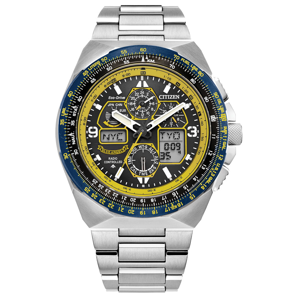 Citizen Eco-Drive Promaster Skyhawk A-T Stainless Steel Bracelet Watch - 46mm