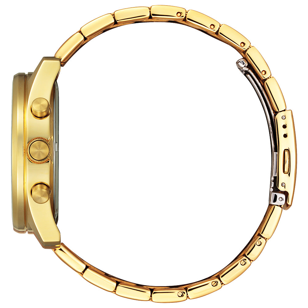 Citizen Men's Goldtone Stainless Steel Chronograph Watch