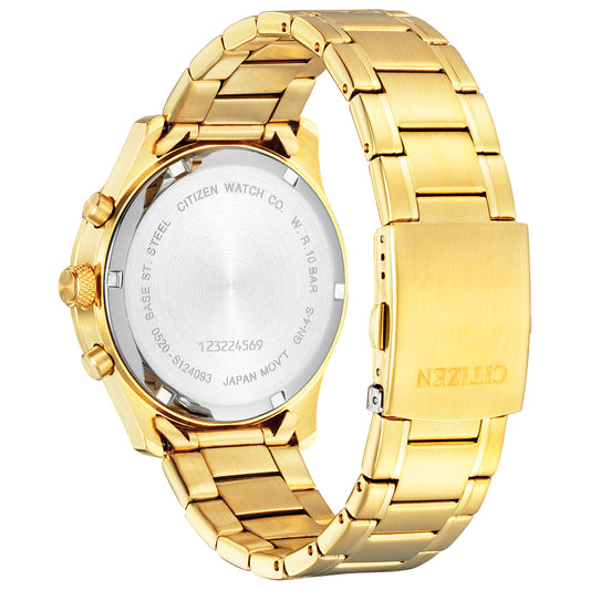 Citizen Men's Goldtone Stainless Steel Chronograph Watch