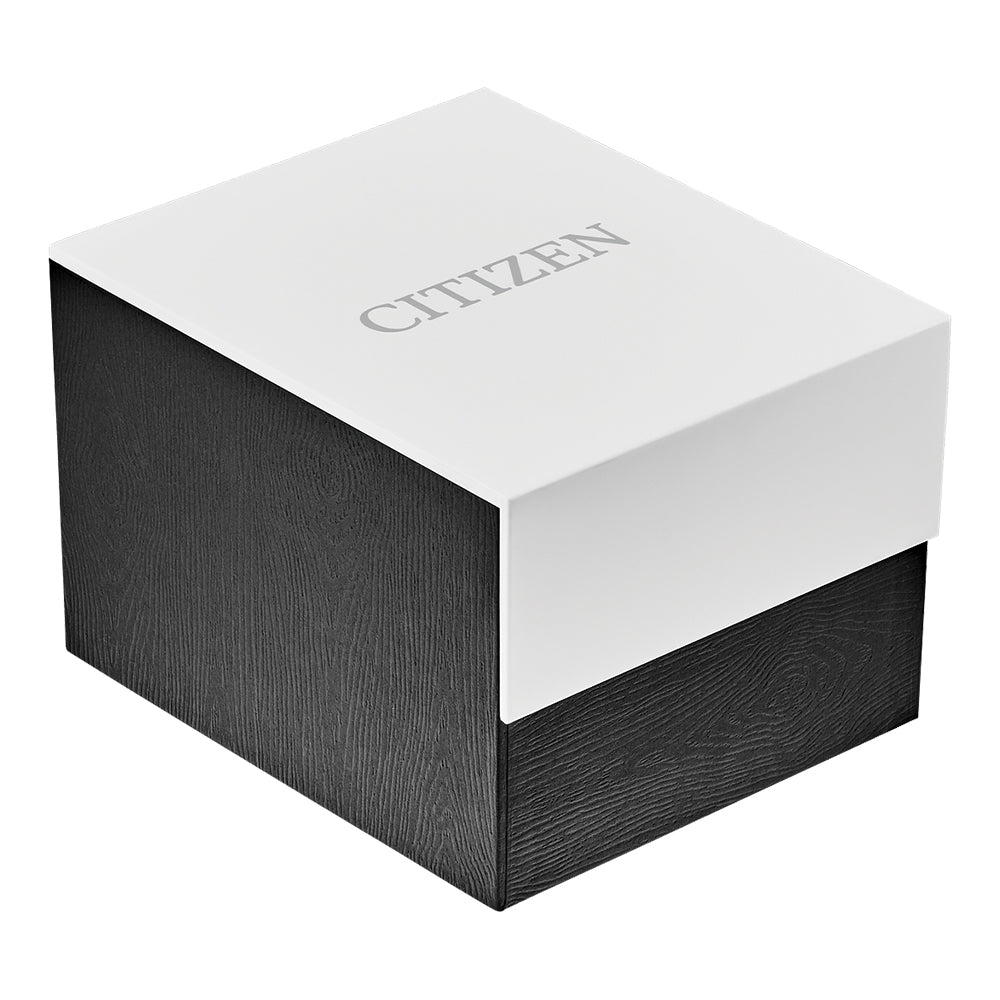 Citizen Men's Gold Tone Stainless Steel Blue Dial Watch