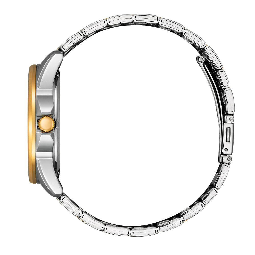 Citizen Quartz Mens Two Tone Stainless Steel Bracelet Watch