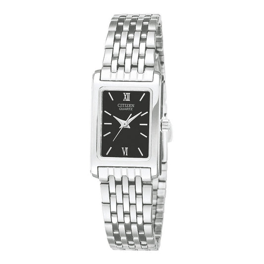 Citizen Quartz Black Dial Ladies Watch