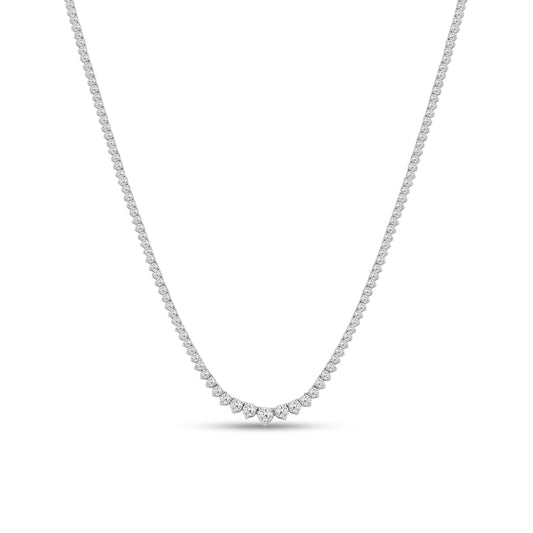 14kt White Gold 5.75 CTW Diamond Necklace