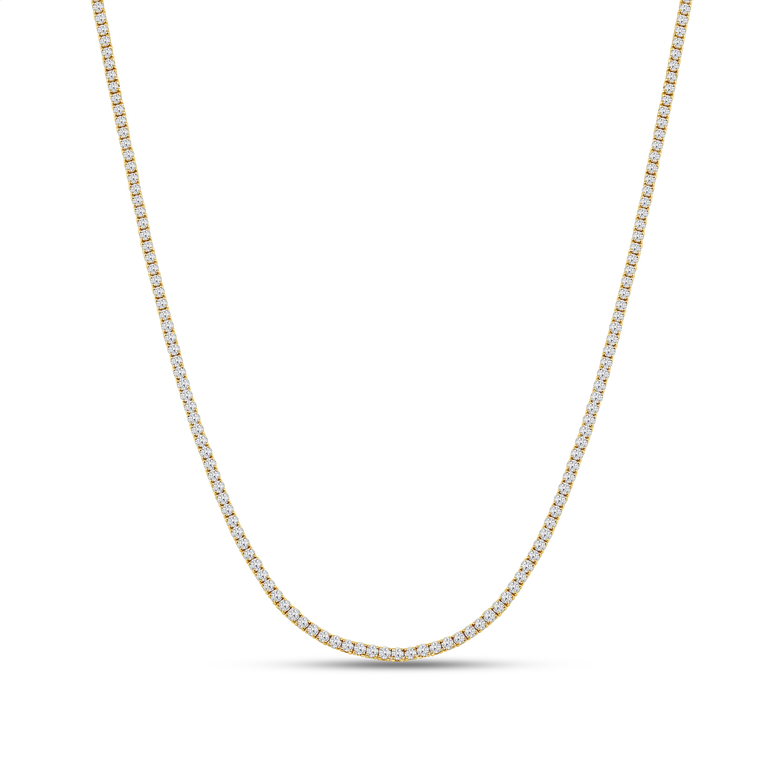 14kt Yellow Gold 7.50 CTW Diamond Necklace