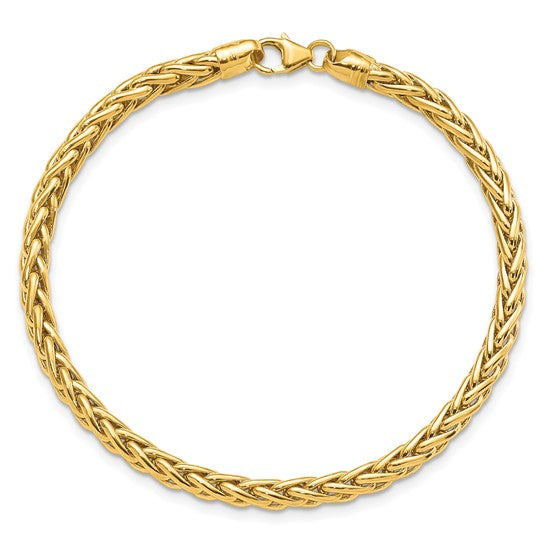 14kt Yellow Gold Polished Fancy Link Bracelet