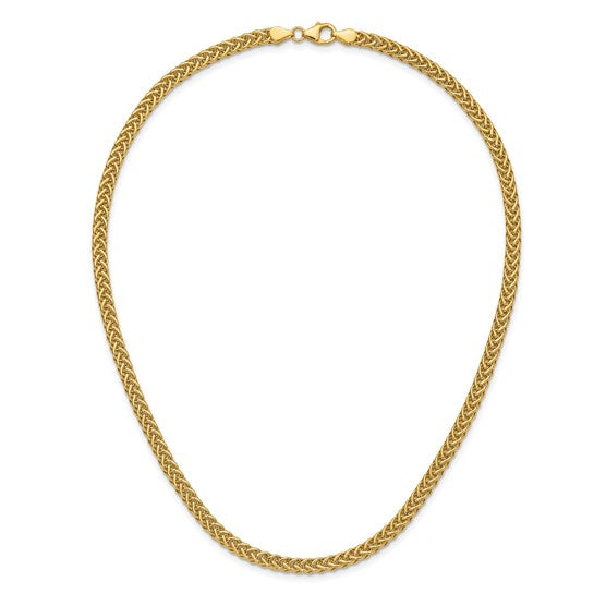 14kt Yellow Gold Polished Fancy Link Necklace
