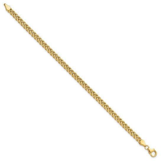 14kt Yellow Gold Polished Fancy Link Bracelet