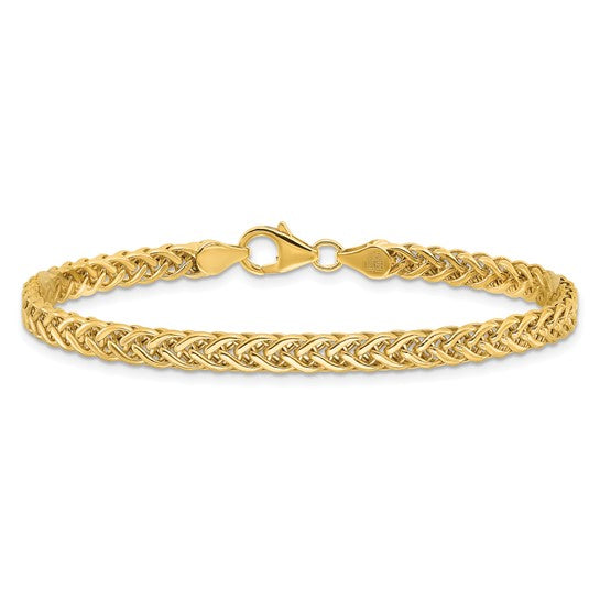 14kt Yellow Gold Polished Fancy Link Bracelet