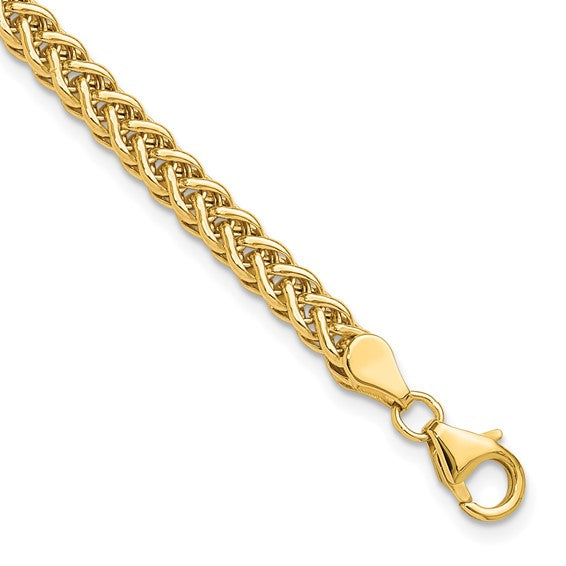 14kt Yellow Gold Polished Fancy Link Bracelet