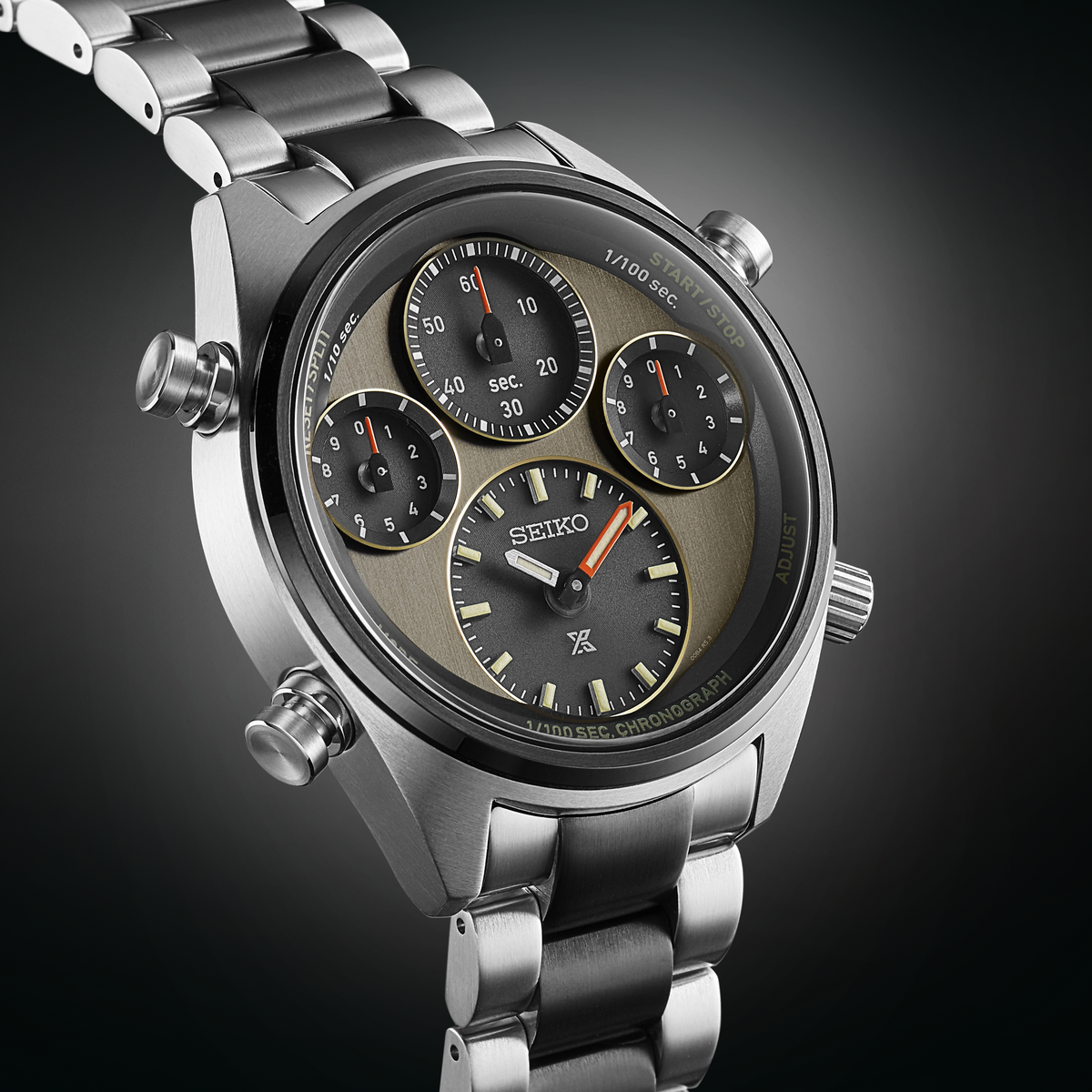 Seiko Men Speedtimer Solar Chronograph SFJ005 Limited Edition