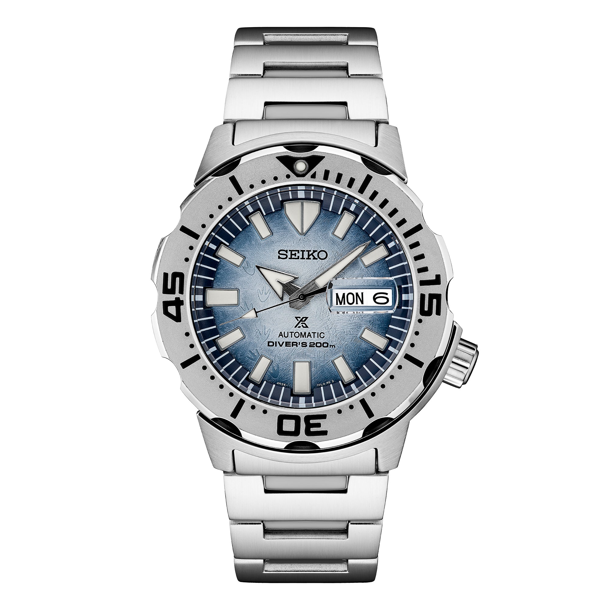 Men's Seiko Watch Save The Ocean Antarctica Automatic Prospex SRP