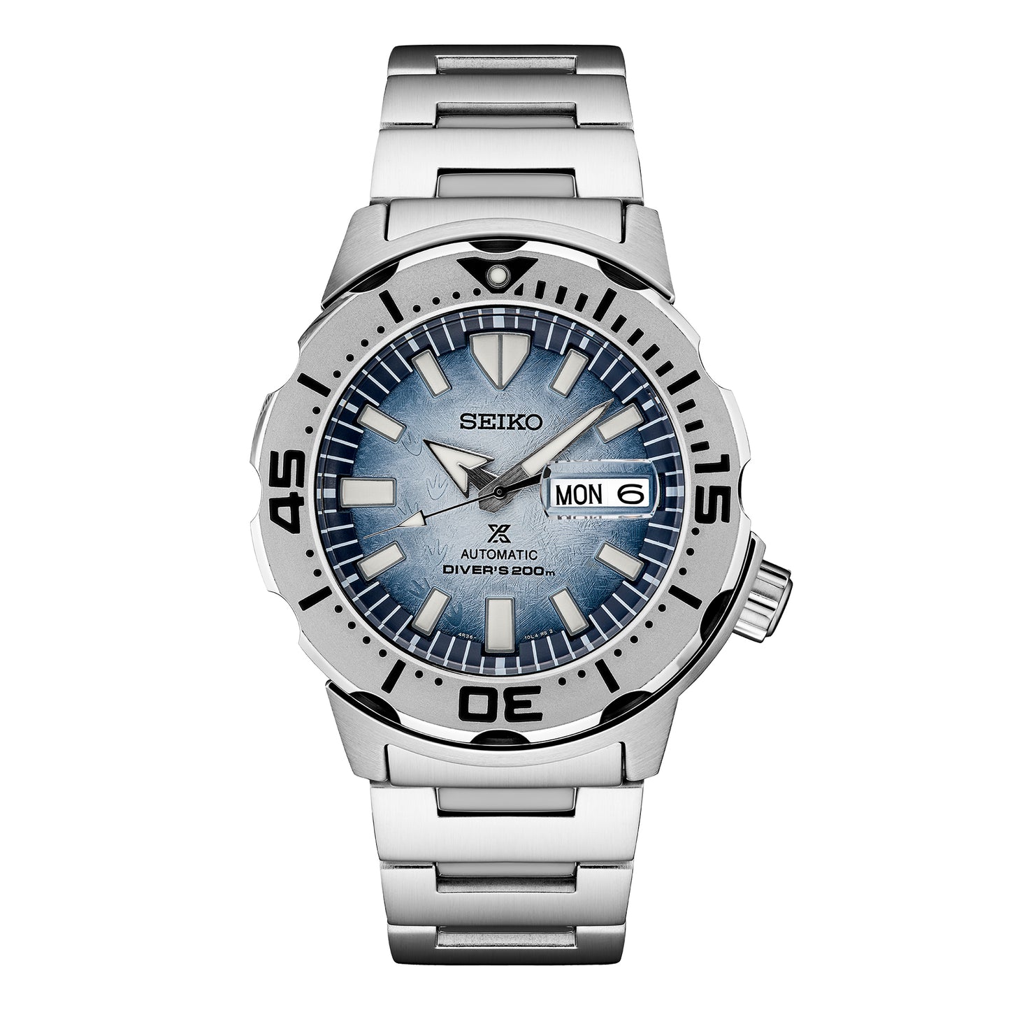 Men's Seiko Watch Save The Ocean Antarctica Automatic Prospex SRP SRPG57