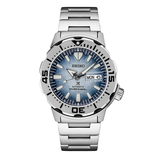 Men's Seiko Watch Save The Ocean Antarctica Automatic Prospex SRP SRPG57
