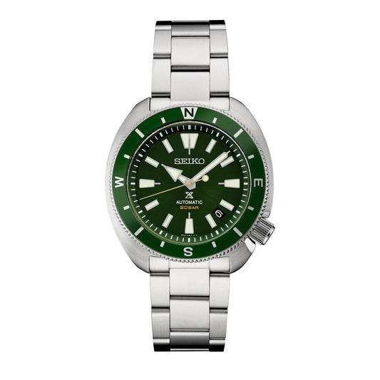 Seiko Prospex Land Tortoise with Green Dial and Sapphire Crystal SRPH15