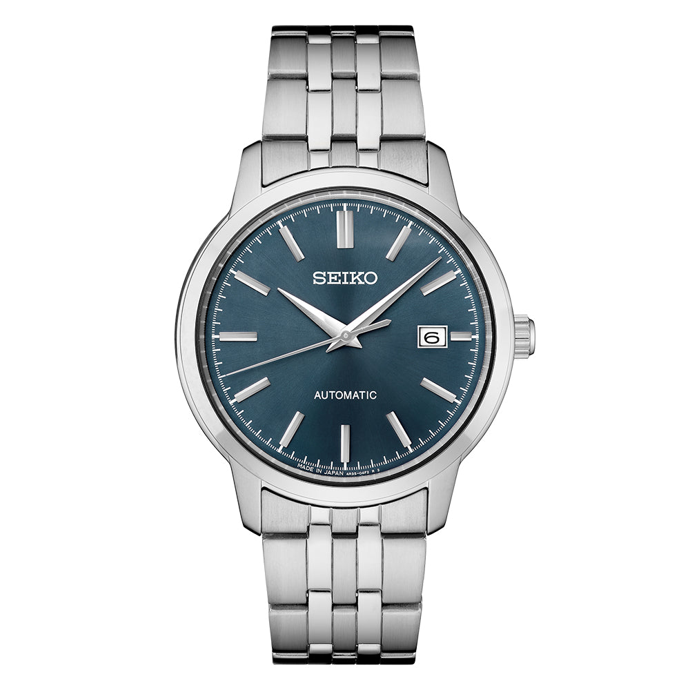 Seiko Essentials SRPH87 Men's Automatic Blue Dial Watch