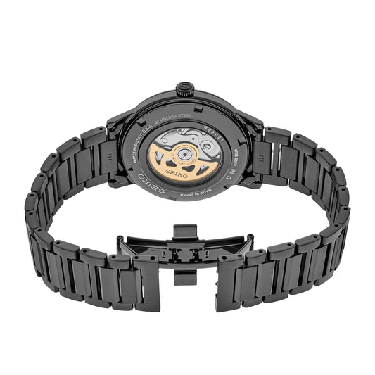 Men's Seiko Presage All Black Automatic SRPJ15