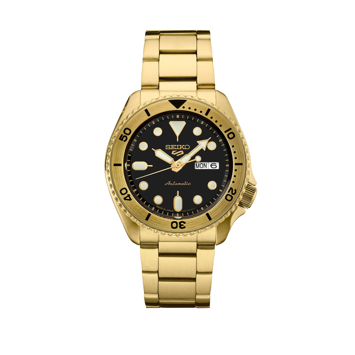 Seiko 5 Sports Automatic Black Men's Watch SRPK18
