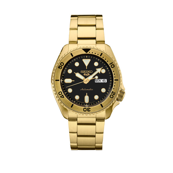 Seiko 5 Sports Automatic Black Men's Watch SRPK18