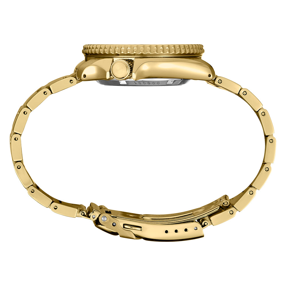 Seiko 5 Sports SRPK20 Men's Automatic Gold-Tone Watch