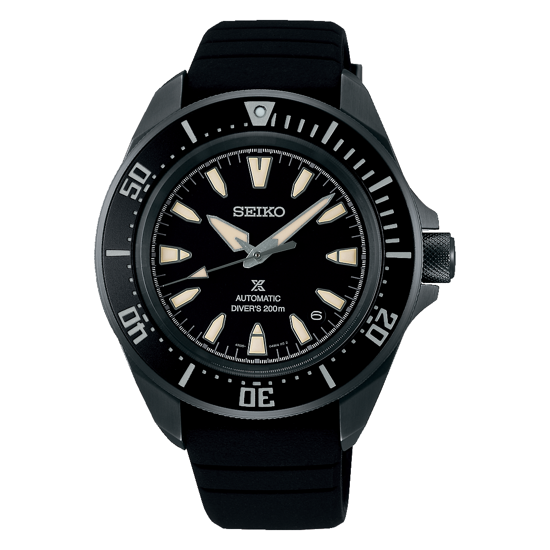 Seiko Prospex SRPL15 Black Samurai Automatic Diver Watch 41.7mm