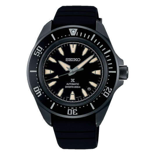Seiko Prospex SRPL15 Black Samurai Automatic Diver Watch 41.7mm