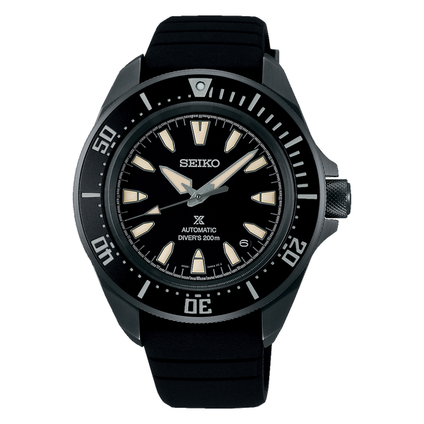 Seiko Prospex SRPL15 Black Samurai Automatic Diver Watch 41.7mm