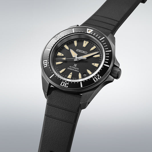 Seiko Prospex SRPL15 Black Samurai Automatic Diver Watch 41.7mm