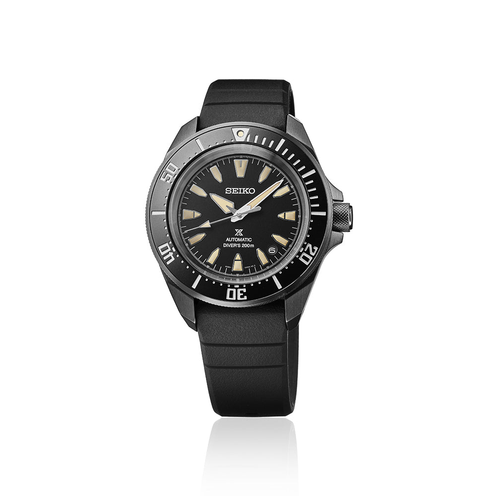 Seiko Prospex SRPL15 Black Samurai Automatic Diver Watch 41.7mm