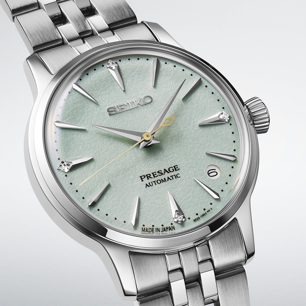 Seiko Ladies Presage Automatic Watch (Diamond)