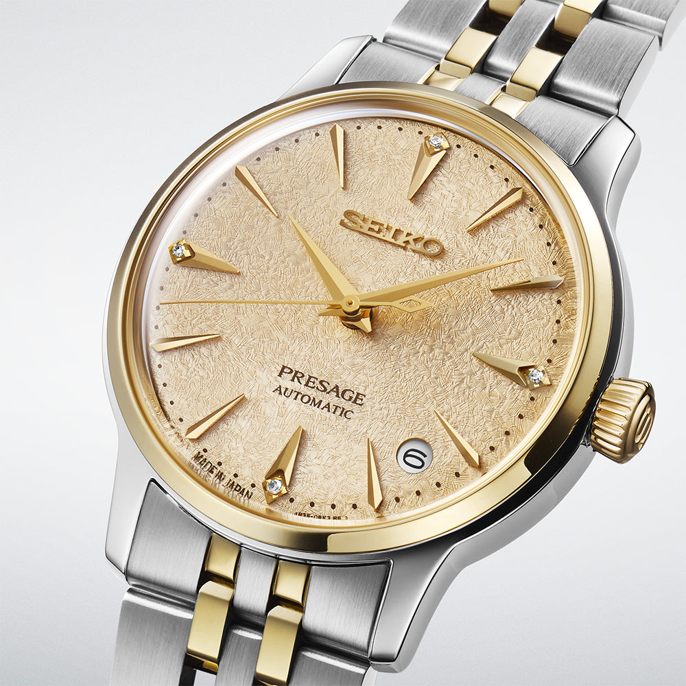 Seiko Ladies Presage Automatic Watch (Diamond)