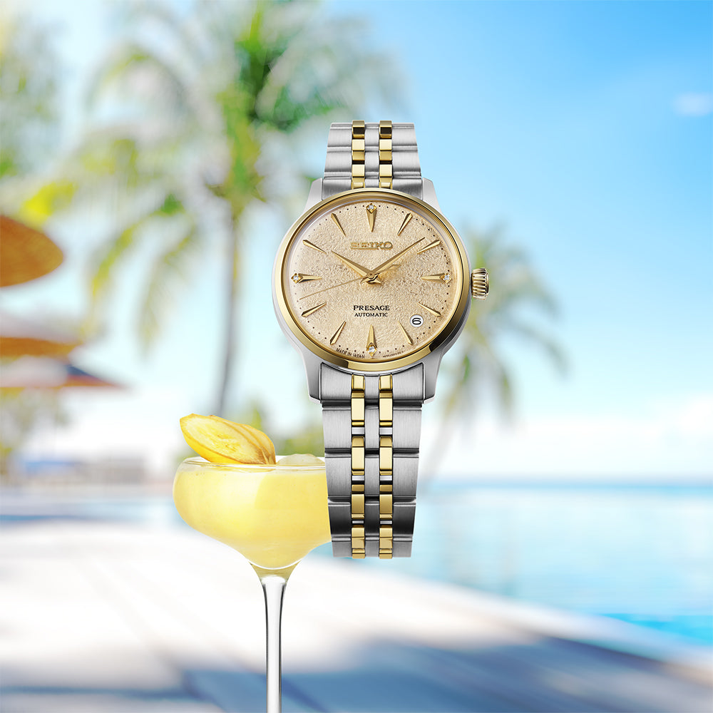 Seiko Ladies Presage Automatic Watch (Diamond)