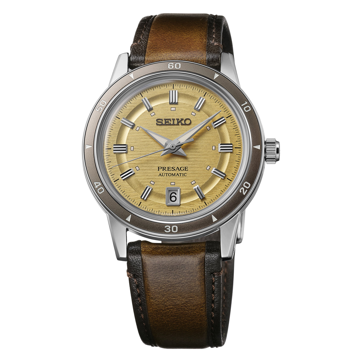 Seiko Presage analog Mechanical automatic Style60's SRPL75