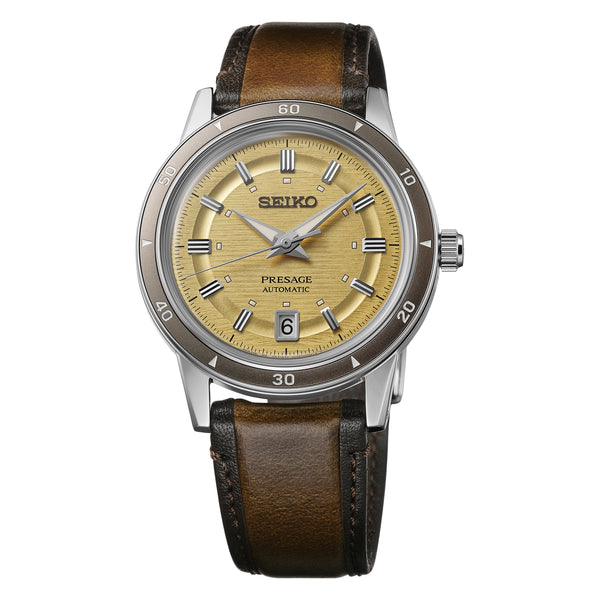 Seiko Presage analog Mechanical automatic Style60's SRPL75