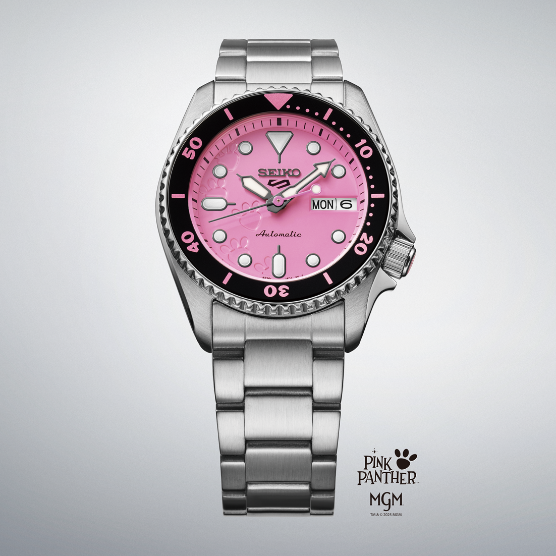 Seiko 5 Sports X Pink Panther Limited Edition