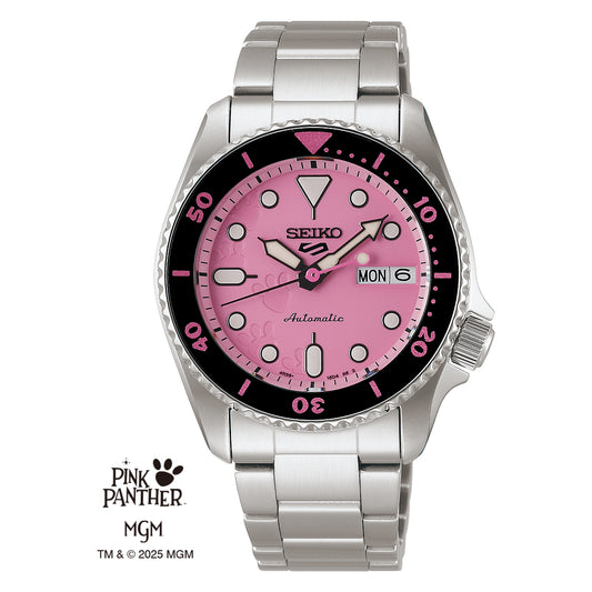 Seiko 5 Sports Pink Panther Limited Edition SRPM07