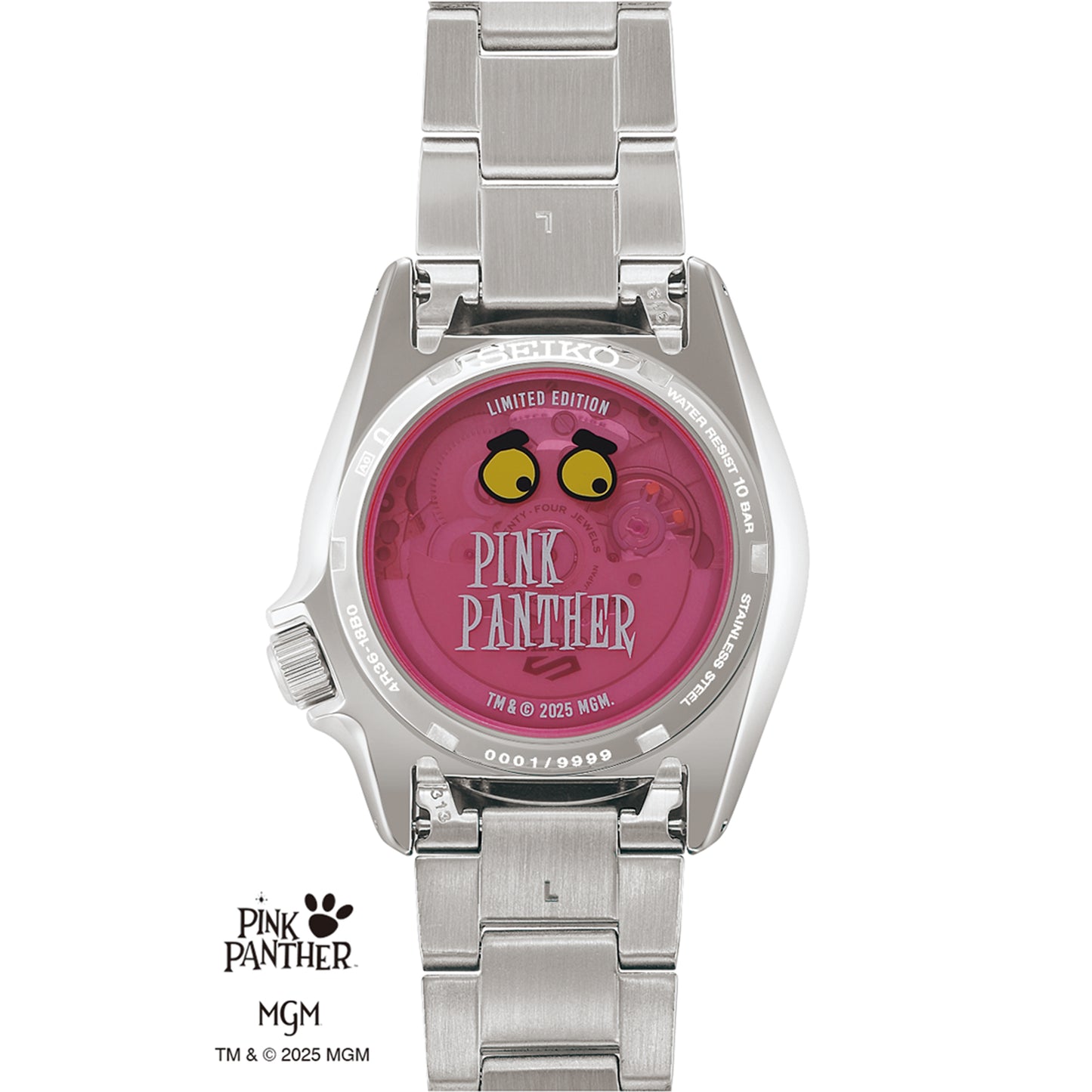 Seiko 5 Sports Pink Panther Limited Edition SRPM07