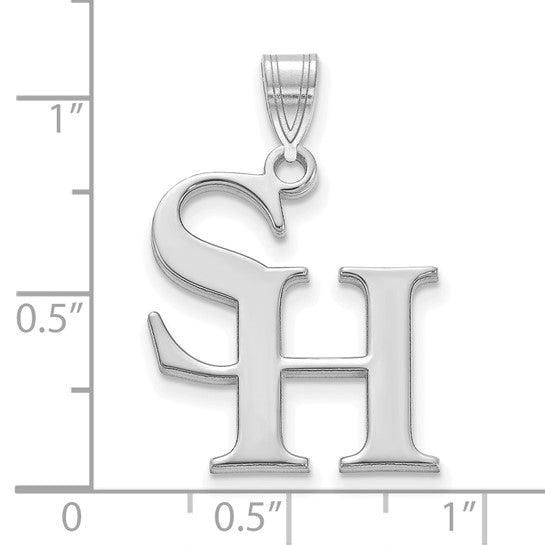 10kt White Gold LogoArt Sam Houston State University Large Pendant