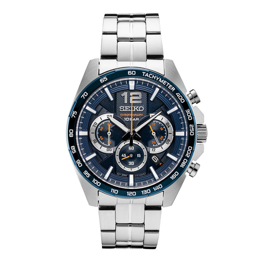 Seiko Men's Stainless Steel Chronograph Watch