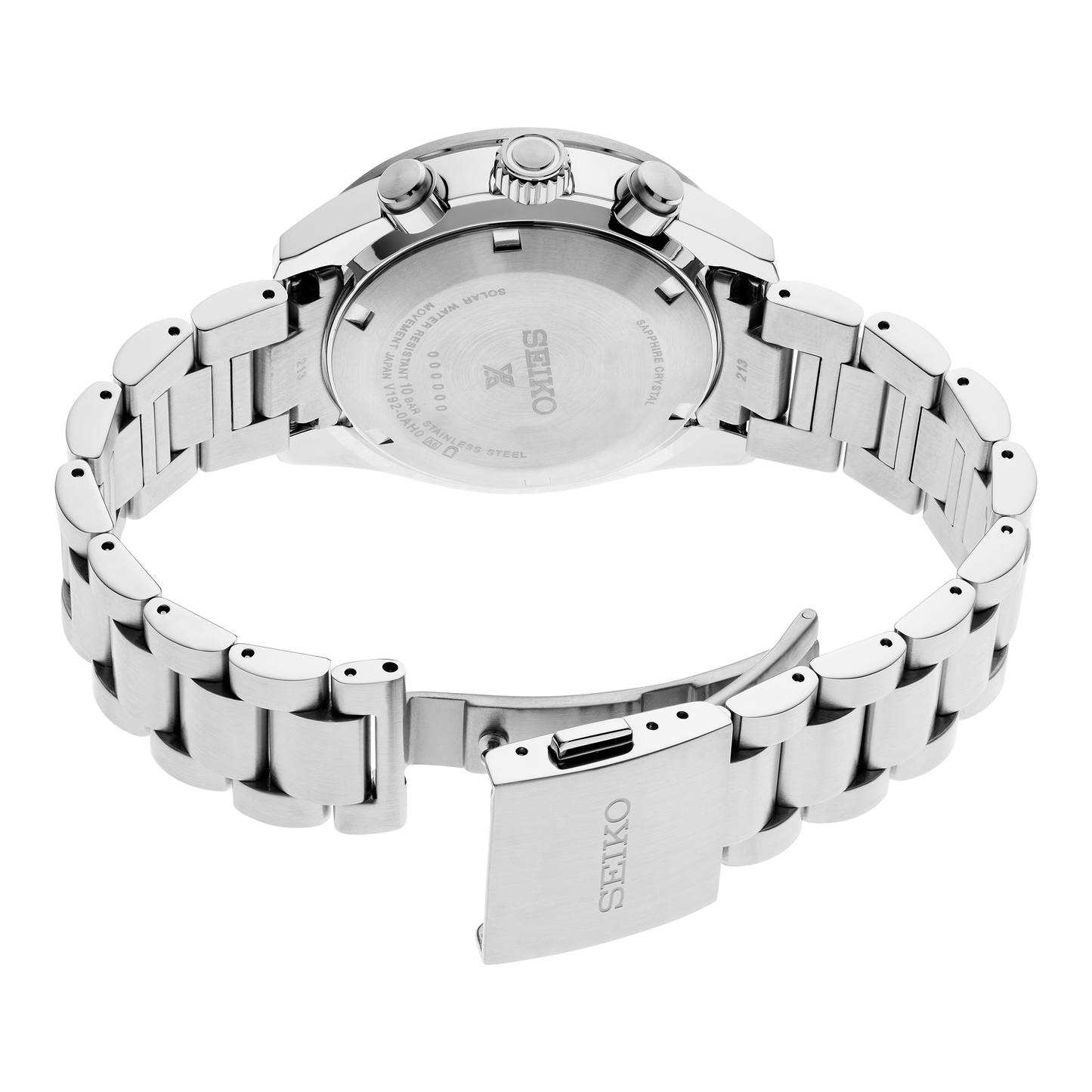 Seiko Prospex Speedtimer SSC911 Solar Chronograph Silver Dial Men's Watch