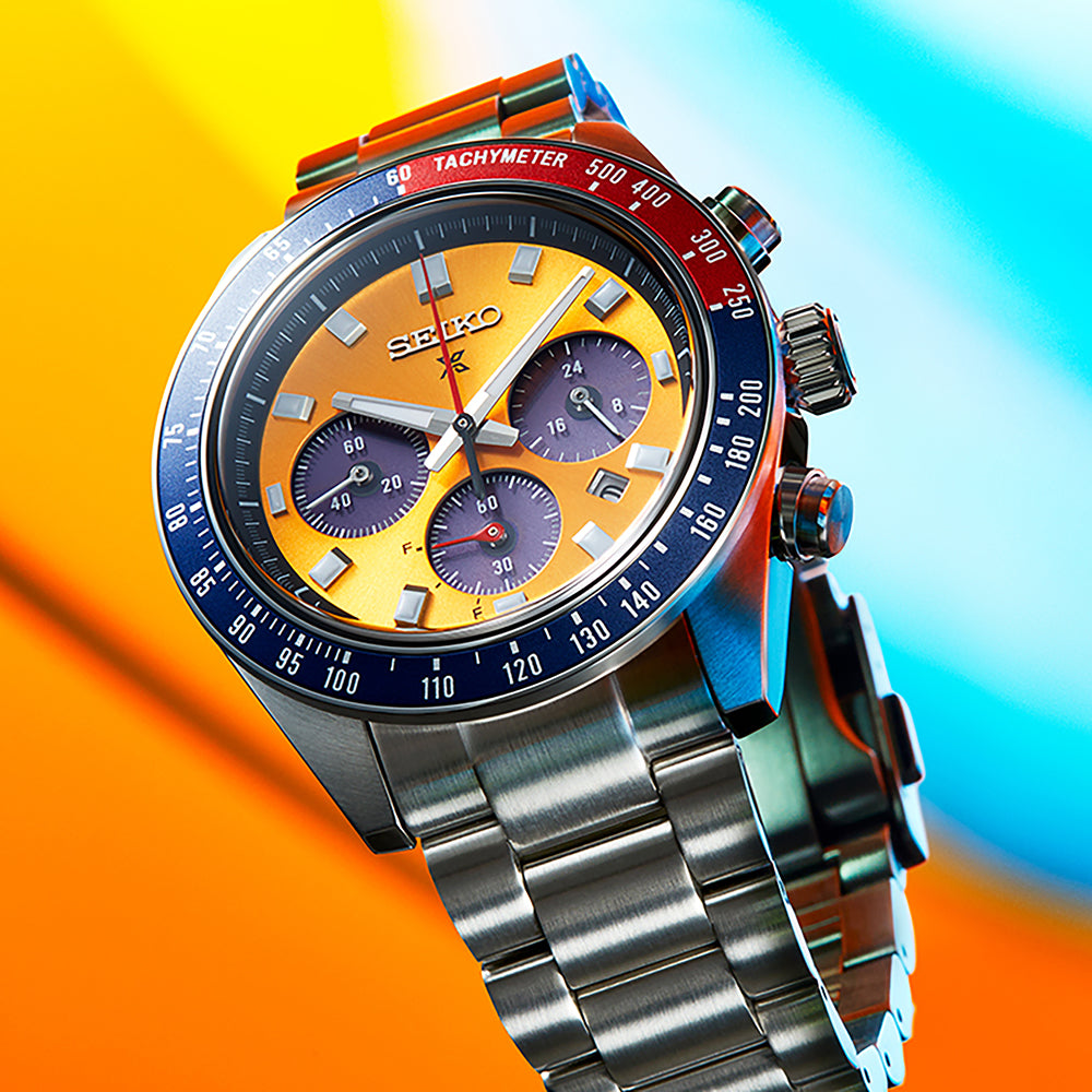 Seiko Speedtimer Solar Chronograph Men’s Watch