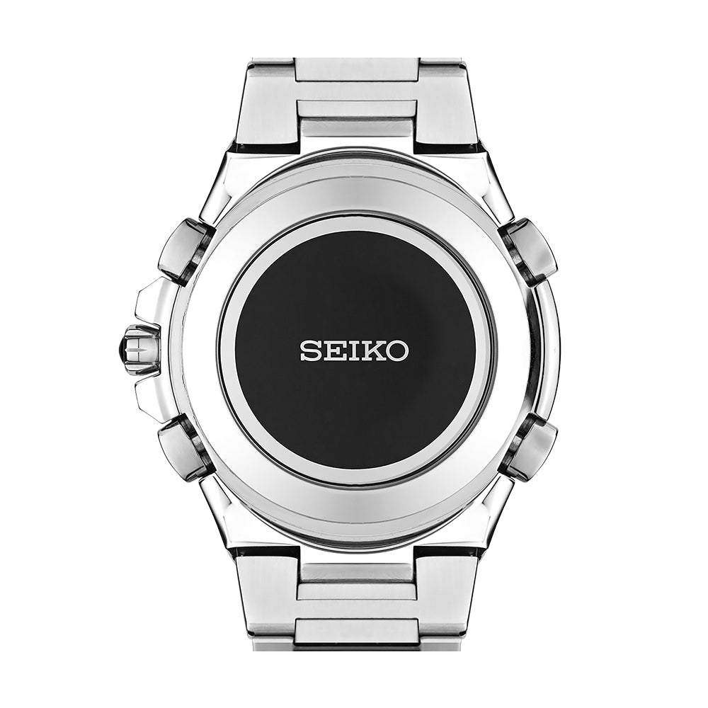 Men's Solar Chronograph Coutura Stainless Steel Bracelet Watch 45mm